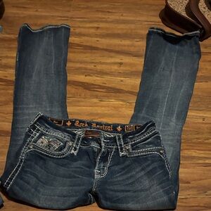 Rock Revival Women's Dark Blue Boot Cut Jeans